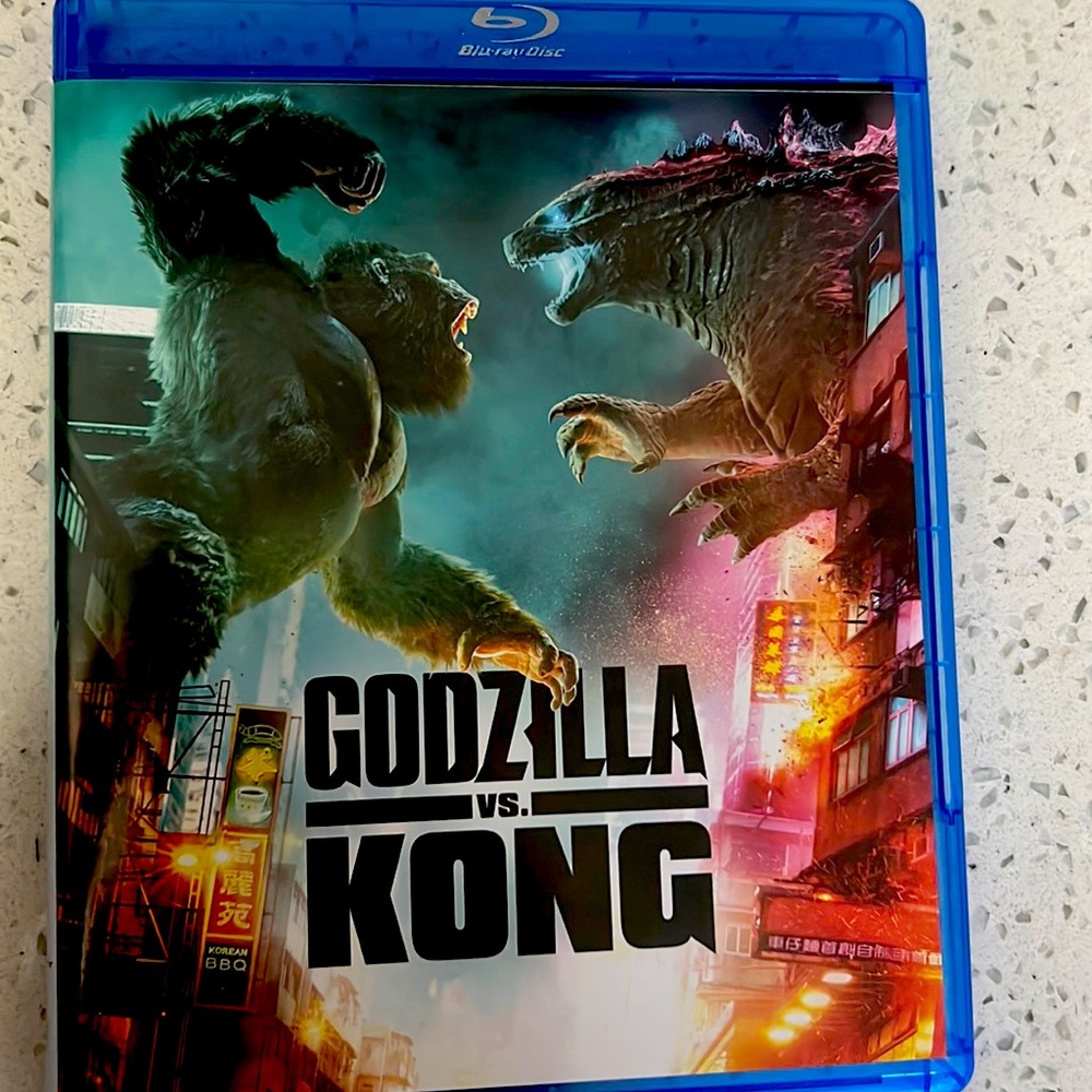 Godzilla versus King Kong Blu-ray disc